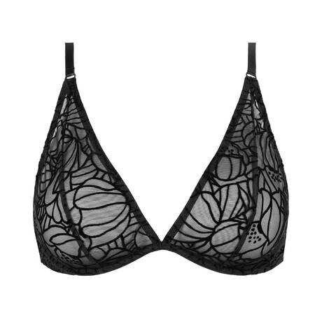 PAIN DE SUCRE Triangle bra Sury Velvet Black