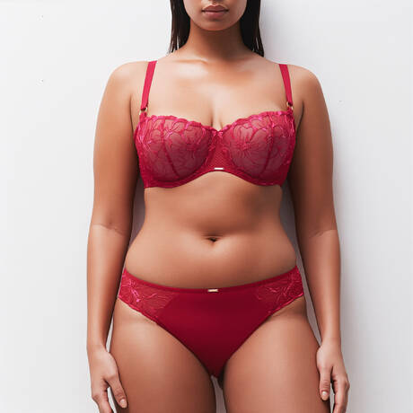 2 pieces set CHANTELLE Fleurs Pomme D'Amour
