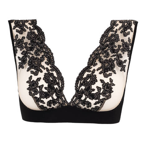 PAIN DE SUCRE Wireless bra Sanne Tailoring Black