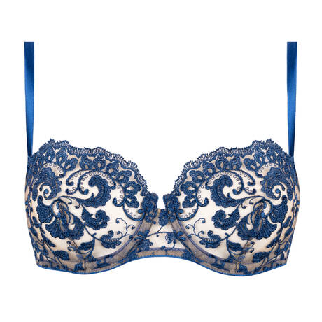 I.D. SARRIERI Demi-cup bra Giverny Navy