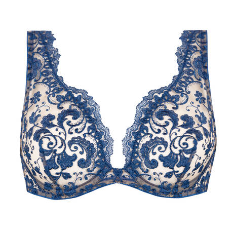 I.D. SARRIERI Triangle bra Giverny Navy