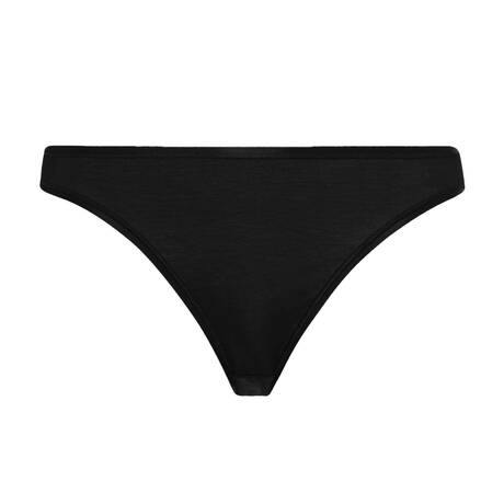 HANRO Slip échancré en coton Cotton Seamless Noir