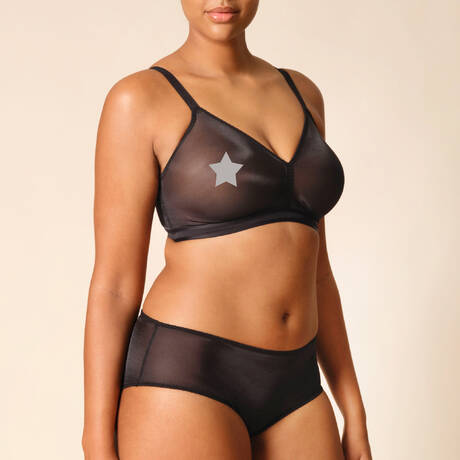 2 pieces set Gossard Glossies Black