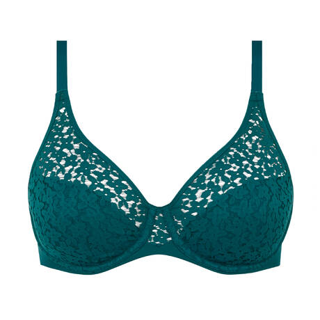 CHANTELLE Soutien-gorge emboitant en dentelle Easy Feel Norah Vert Orient