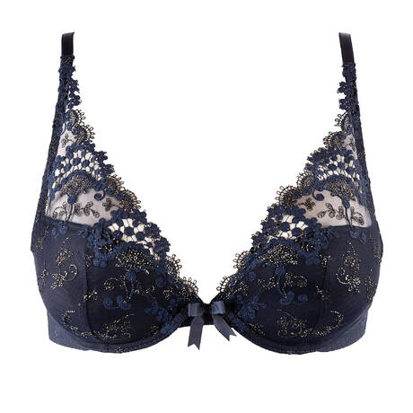 SIMONE PÉRÈLE Push-up triangle bra Wish Saphir