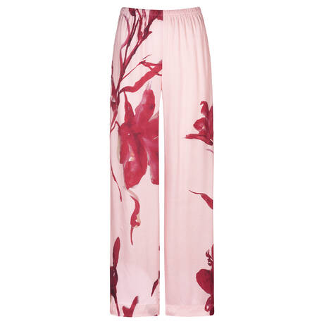 MEY Pants Iced Winter Floral Bonbon Pink