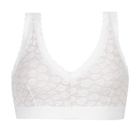 MEY Lace Brassiere bra Savage Lace White