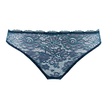 SIMONE PÉRÈLE Lace Brief Poème Saphir