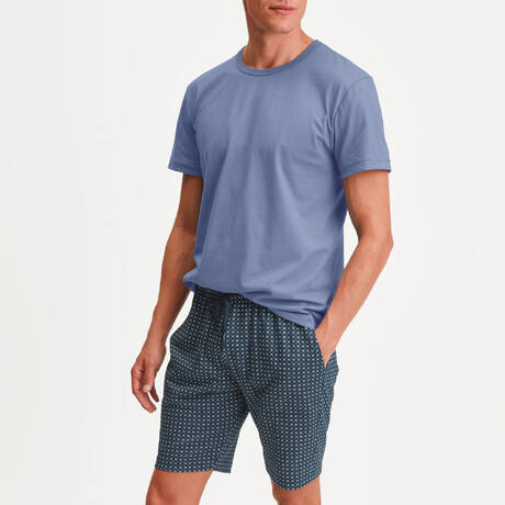 2 pieces set CALIDA Remix Basic Sleep Coastal Fjord