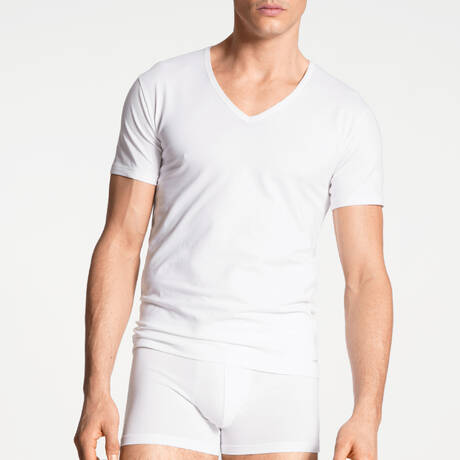 2 pieces set CALIDA Cotton Code White