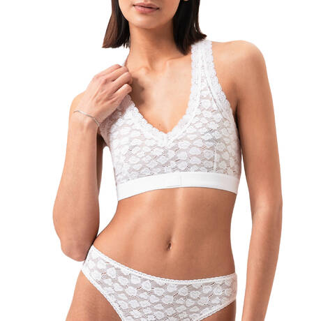 2 pieces set MEY Savage Lace White