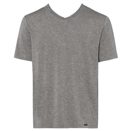 HANRO T-shirt col V homme Casuals Stone Melange