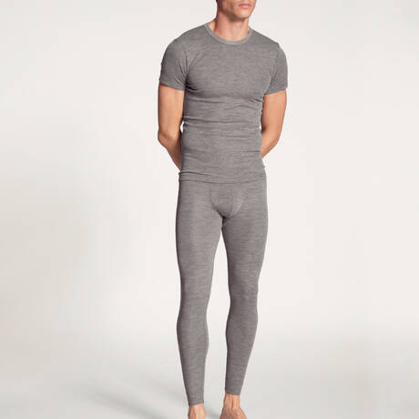 Ensemble 2 pièces CALIDA Wool & Silk Platin Melé