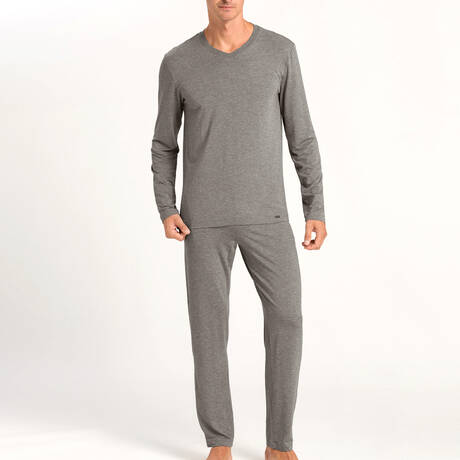Ensemble 2 pièces CALIDA Remix Basic Sleep Stone Melange