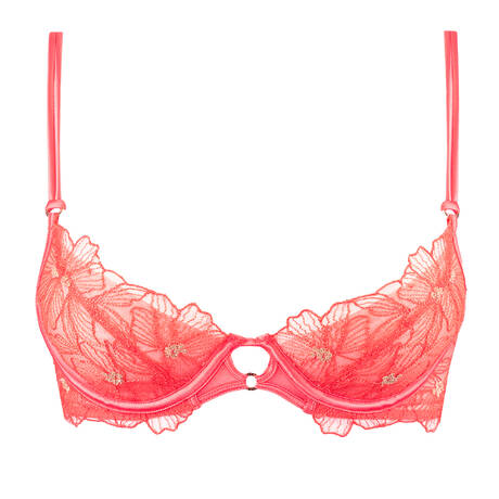 SHIKKOSA Demi-cup bra Honey Papaya