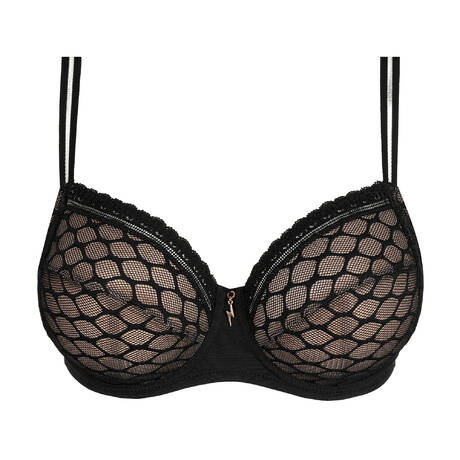 PRIMADONNA TWIST Soutien-gorge emboitant en dentelle Nako Black