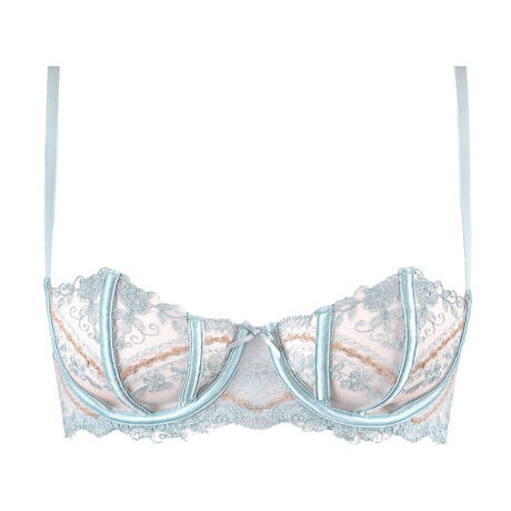 SHIKKOSA Soutien-gorge corbeille Tattoo Blue Ice