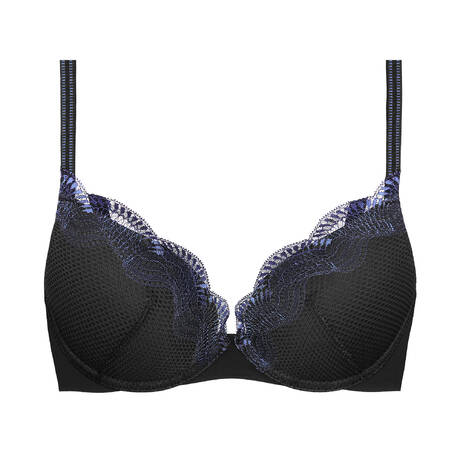 TRIUMPH Lace Push-up bra Comfort Glam Black