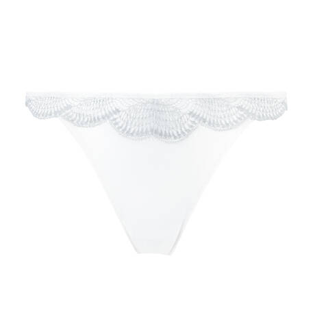 TRIUMPH Thong Comfort Glam Silk White