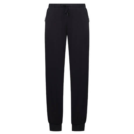 CHANTELLE Cotton and modal Pants Romance Black