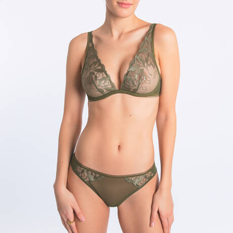 2 pieces set MAISON LEJABY Sin Leaf