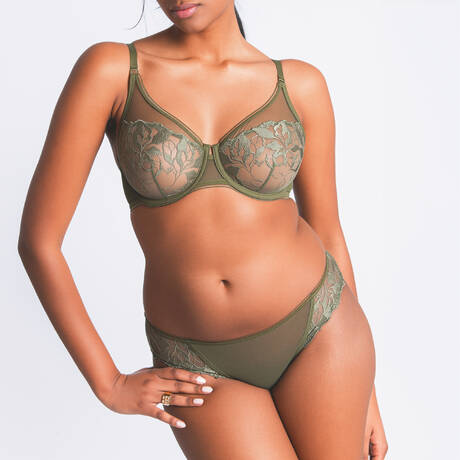 2 pieces set MAISON LEJABY Sin Leaf