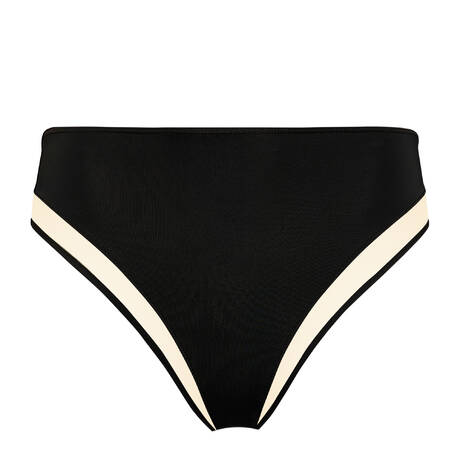 MAISON CLOSE High-waisted open panty Pure Tentation Noir Nude