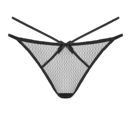 AGENT PROVOCATEUR Lace Brief Nicki Black