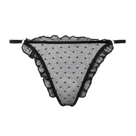 ATELIER AMOUR String Coup de foudre Noir
