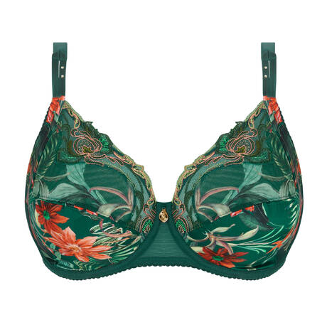 LISE CHARMEL Underwire bra for well-being Tropique En Fleurs Nature Tropic