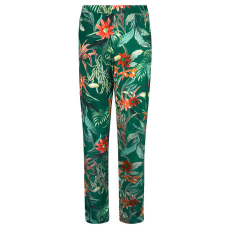LISE CHARMEL Silk Pants Tropique En Fleurs Nature Tropic