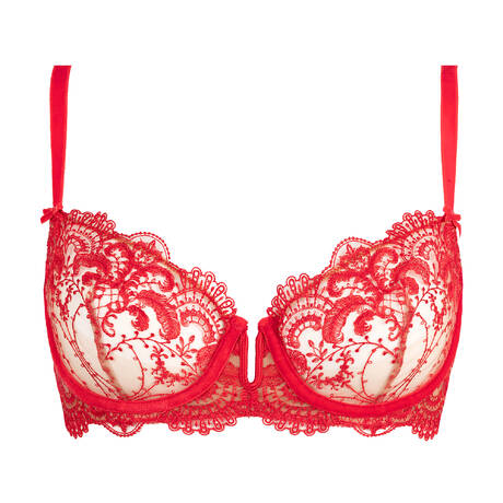 DITA VON TEESE Soutien-gorge corbeille Nom De Plume Flame
