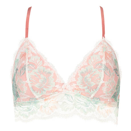 MEY Soutien-gorge triangle en dentelle Poetry Vogue Oatmilk