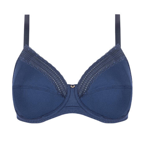 ANTIGEL Underwire bra for well-being En Mode Yoga Bleu Yoga