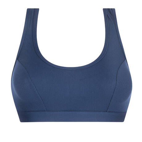 ANTIGEL Brassiere bra En Mode Yoga Bleu Yoga