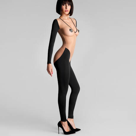 Ensemble 2 pièces MAISON CLOSE Pure Tentation Noir Nude