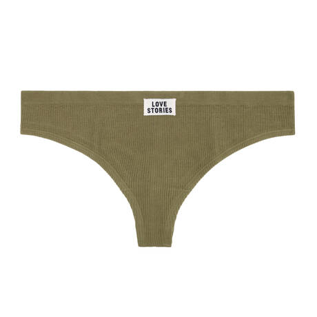 LOVE STORIES String Lima aus Baumwolle Lima Green