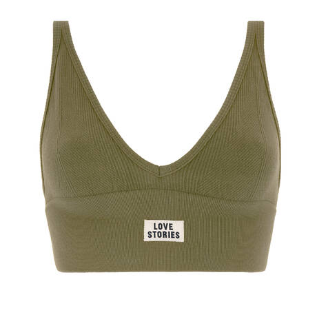 LOVE STORIES Posey Bra Bra aus Baumwolle Posey Green