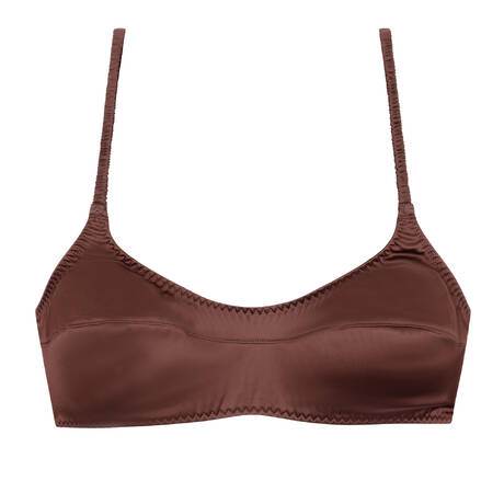 LOVE STORIES Padded bra Tori Terra Dark Brown