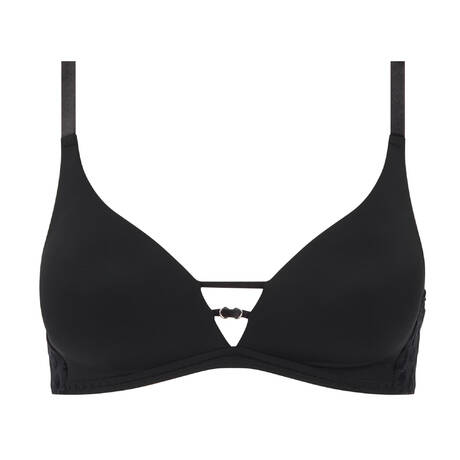 CHANTELLE Wireless Padded bra Pulp Girls Black