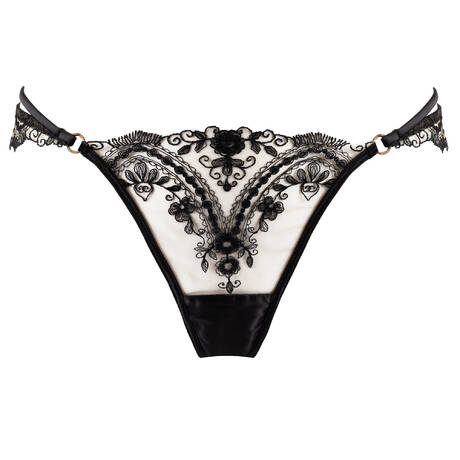 SHIKKOSA Brazilian brief Tattoo Black