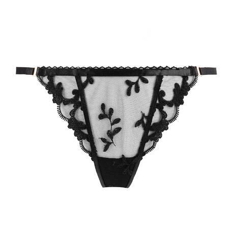 SHIKKOSA Thong Goddess Black
