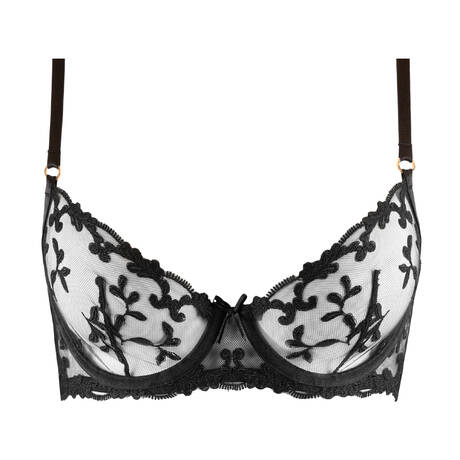 SHIKKOSA Underwire bra Goddess Black