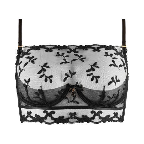 SHIKKOSA Bustier Goddess Black