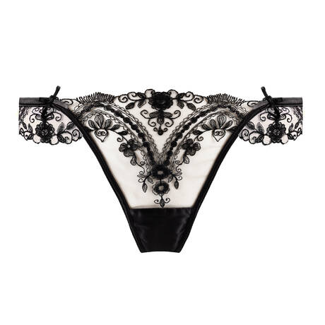 SHIKKOSA Tanga Tattoo Black