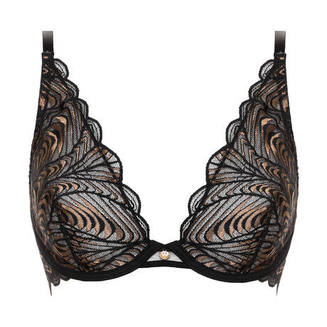 PRELUDE Soutien-gorge triangle en dentelle Seduction Noir