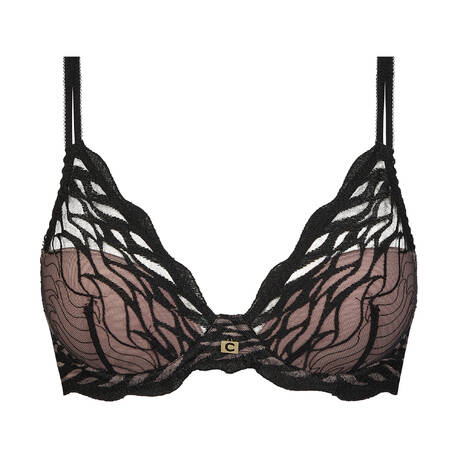CHANTELLE Padded triangle bra Vibe Black