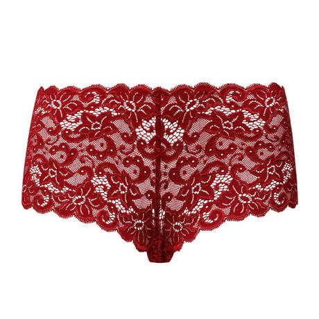 HANRO Hipster lace Moments Red Dahlia