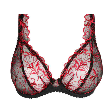 PRIMADONNA Full-cup triangle bra Springdale Black Rose