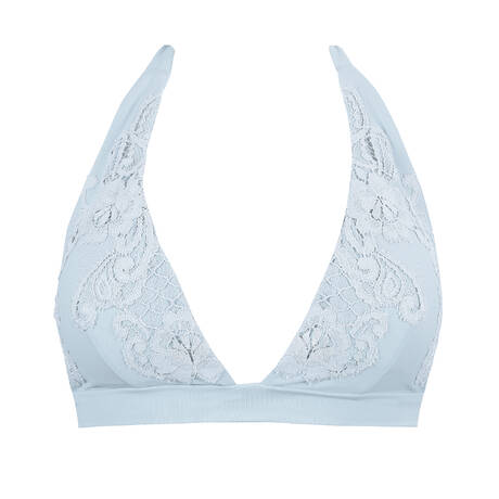 MARJOLAINE Triangle bikini top Jour Secret Branda Swim Acier